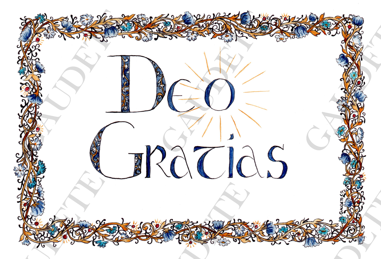 DEO GRATIAS