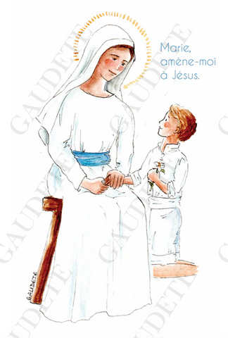 Marie amène-moi à Jésus - Garçon