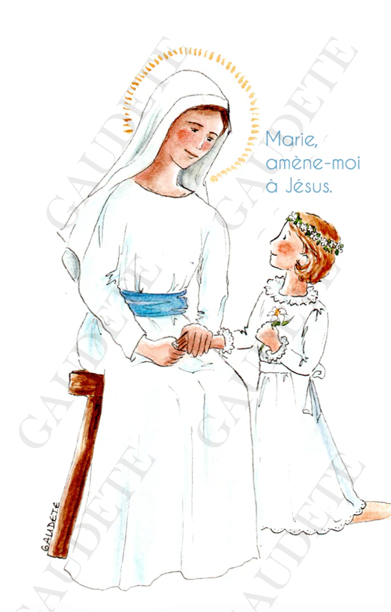 Marie amène-moi à Jésus - Fille