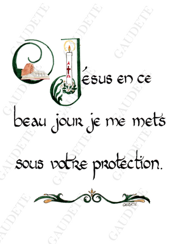 O Jésus en ce beau jour