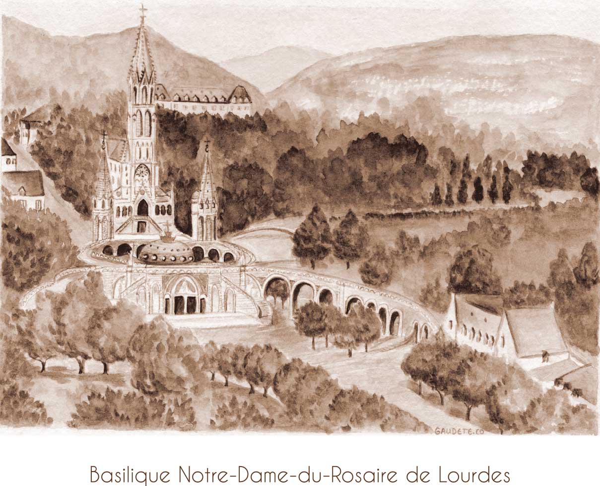 Basilique Notre-Dame-du-Rosaire de Lourdes