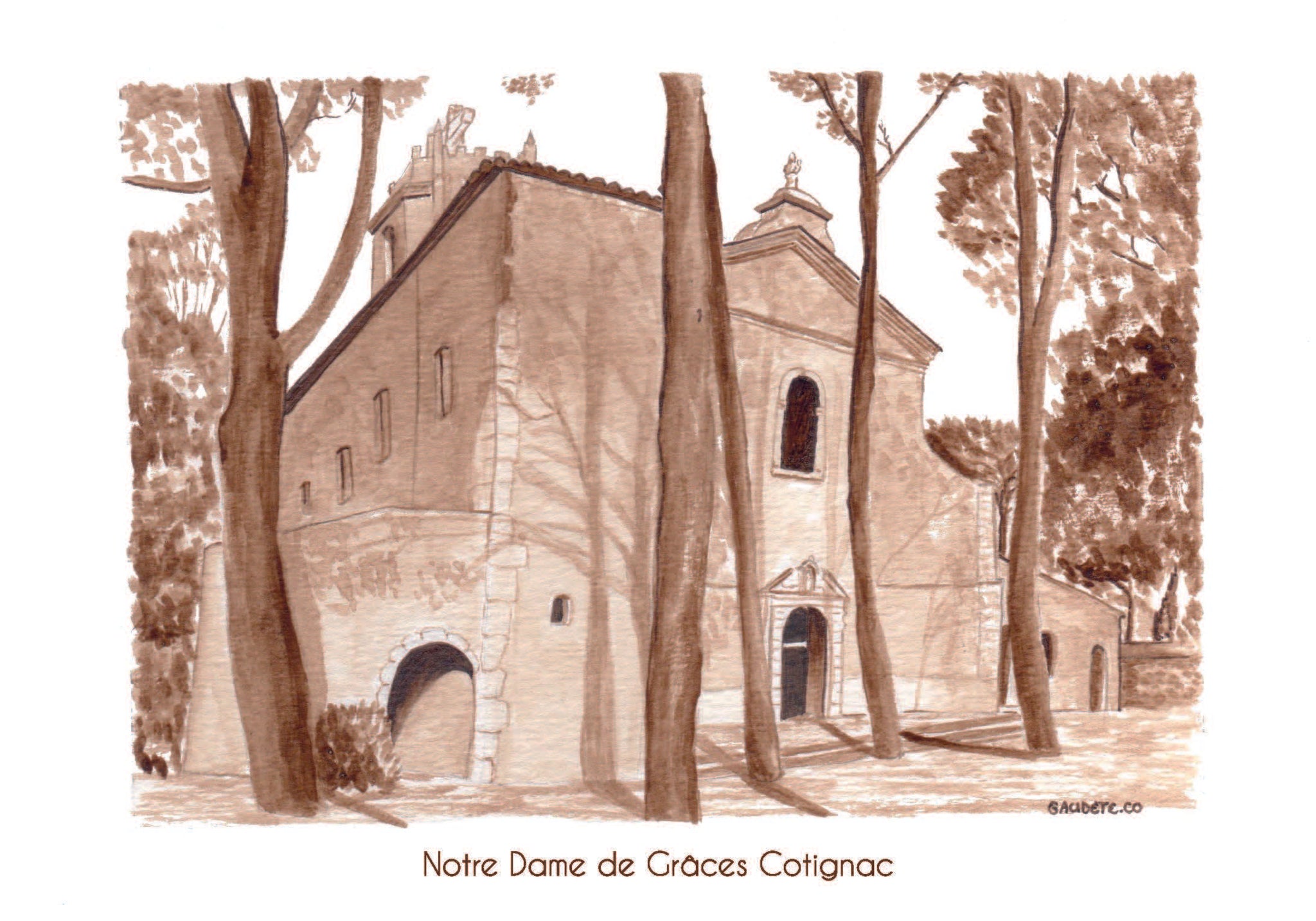 Eglise Notre-Dame de Grâces à Cotignac